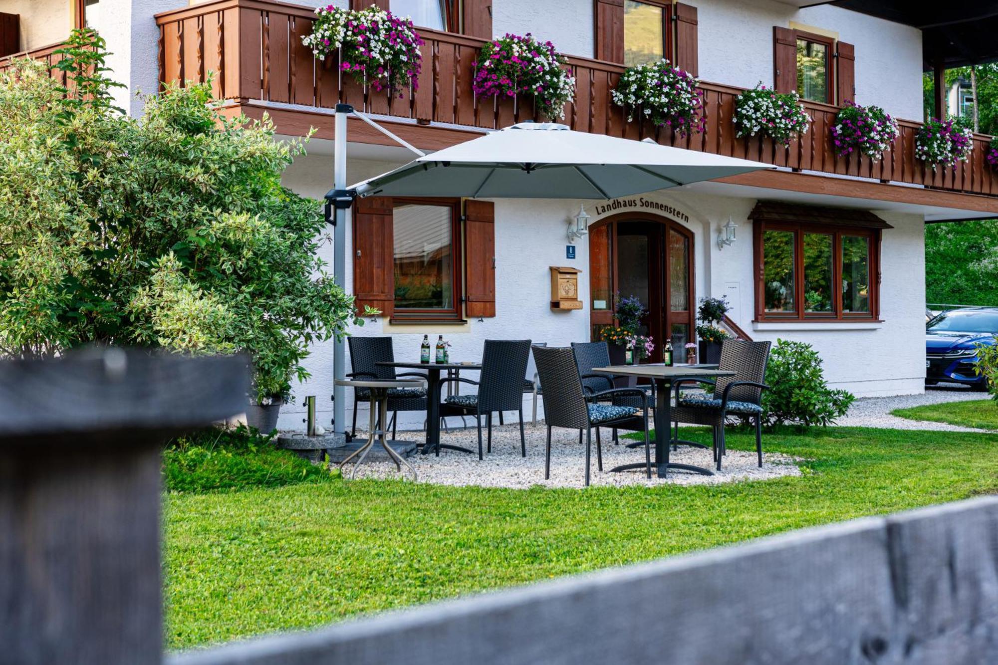 Schönau am Königssee Hotel Garni Landhaus Sonnenstern מראה חיצוני תמונה