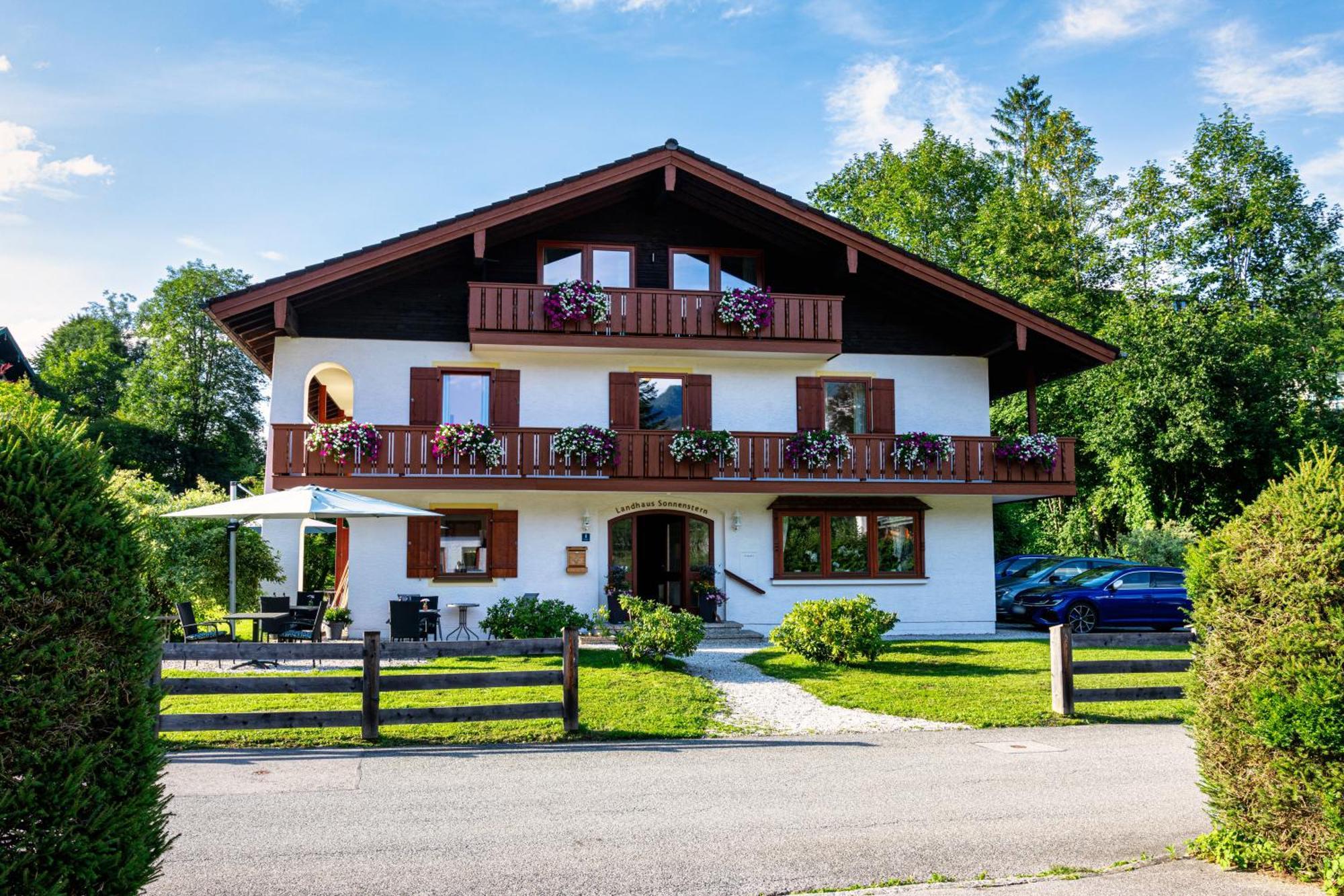 Schönau am Königssee Hotel Garni Landhaus Sonnenstern מראה חיצוני תמונה