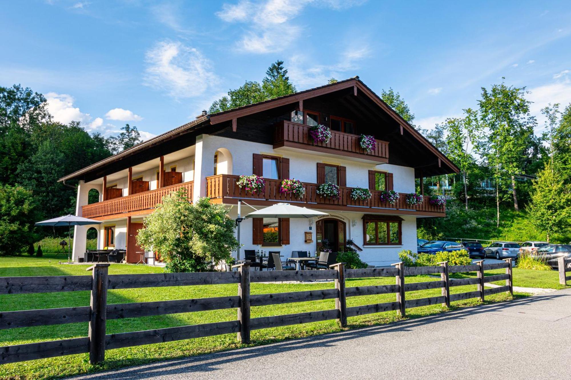 Schönau am Königssee Hotel Garni Landhaus Sonnenstern מראה חיצוני תמונה